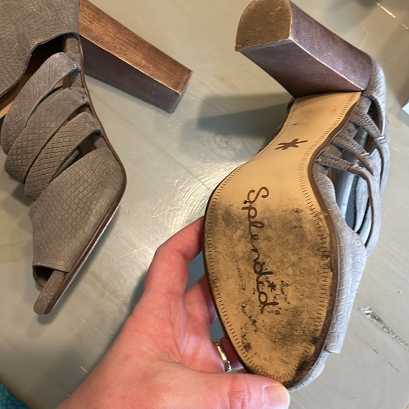 Splendid grey heels concert night out date night boho event fall western preppy - Picture 9 of 10